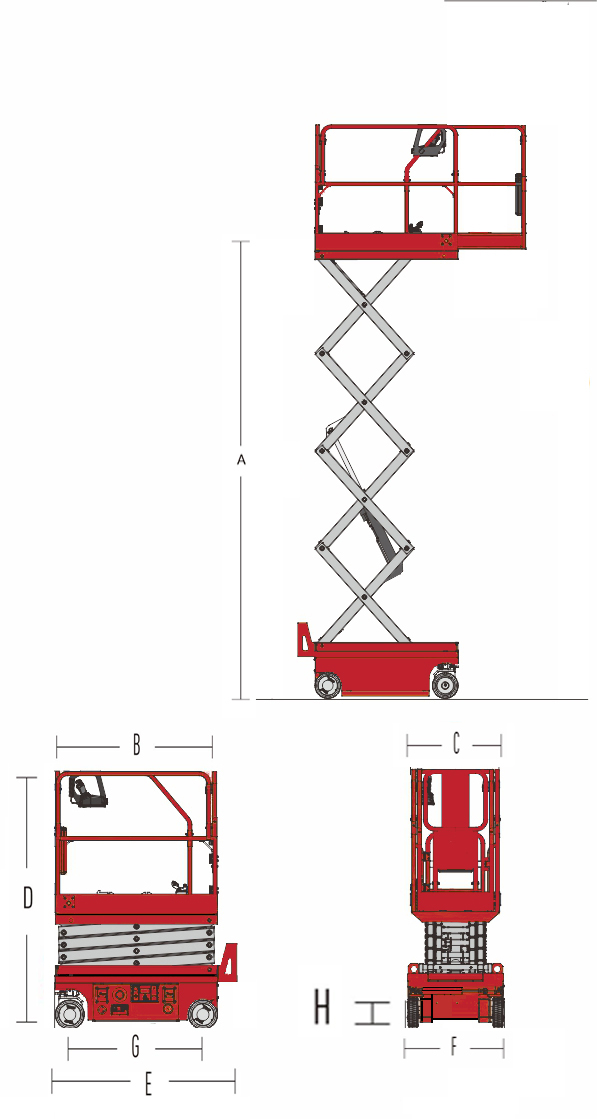 Hydraulic Scissor Lift HS0608H